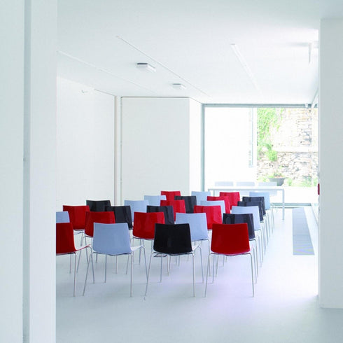 Catifa 46 0251 Chair Bicolored Frame Chrome